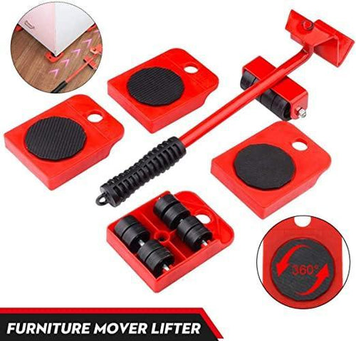 Furniture Lifter -Furniture Mover Tool Set | Heavy Duty Furniture Shifting Lifting Moving Tool with Wheel Pads